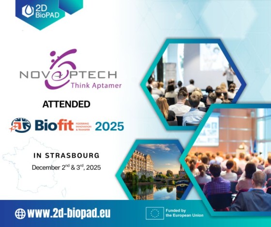 Thumbnail image of the post: NOVAPTECH at BioFIT 2025.