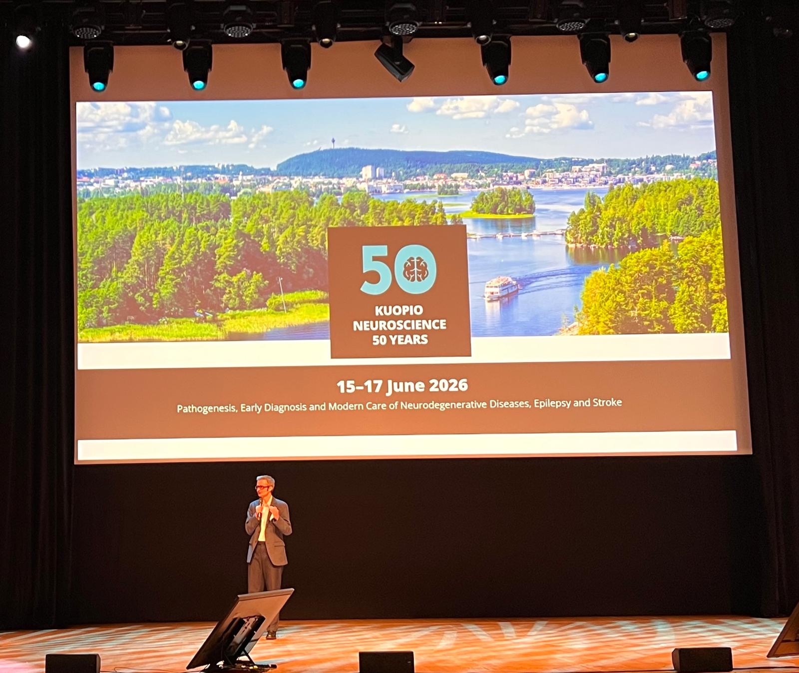 Thumbnail image of the post: 2D-BioPAD at the Kuopio Neuroscience 50 Years Symposium.