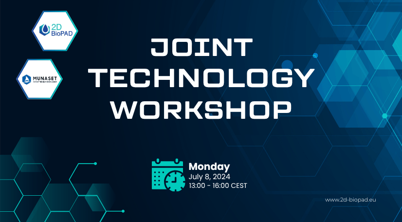 Thumbnail image of the post: 2D-BioPAD & MUNASET – Joint Technology Workshop.