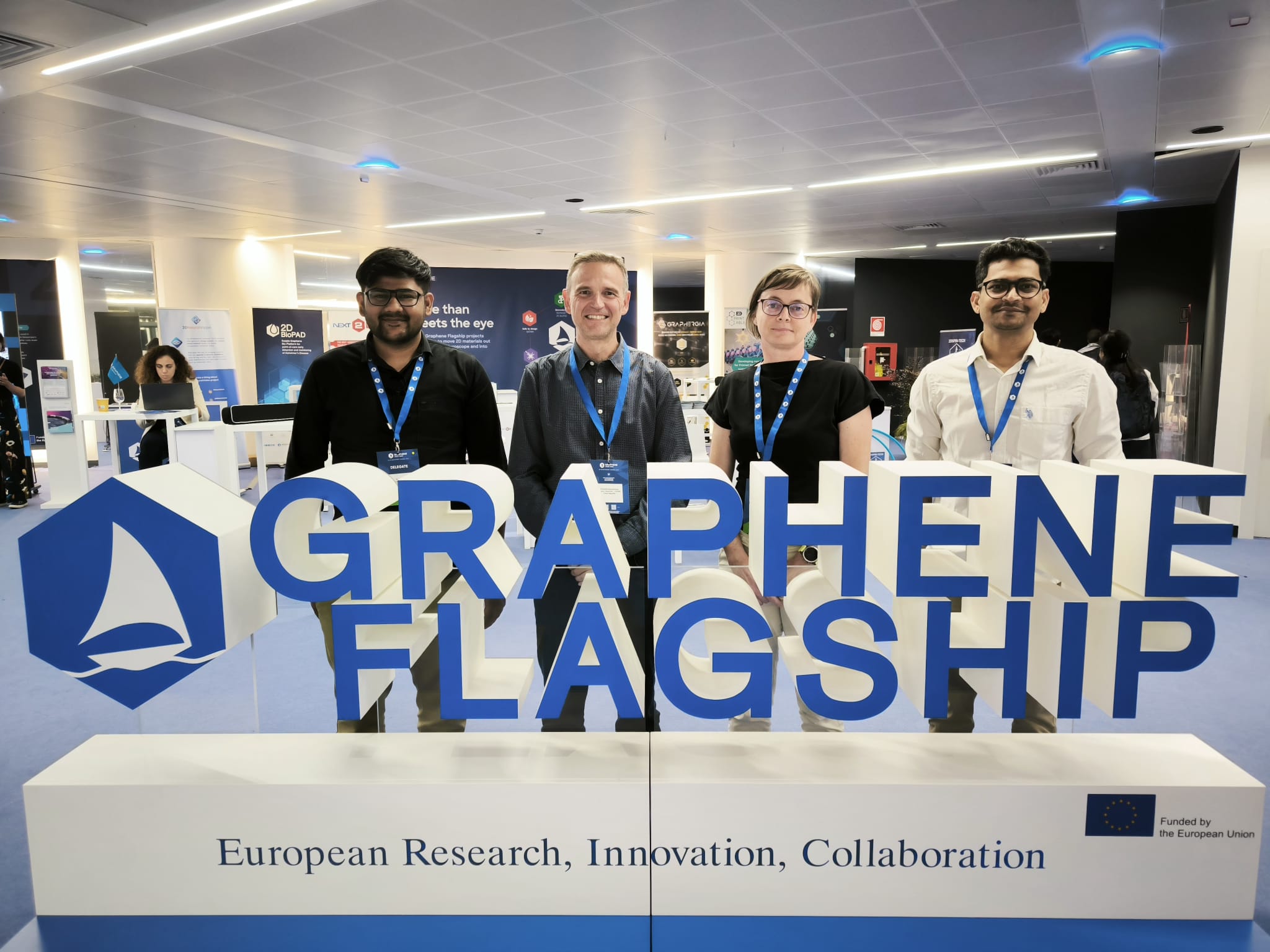 Thumbnail image of the post: 2D-BioPAD at Graphene Week 2025.