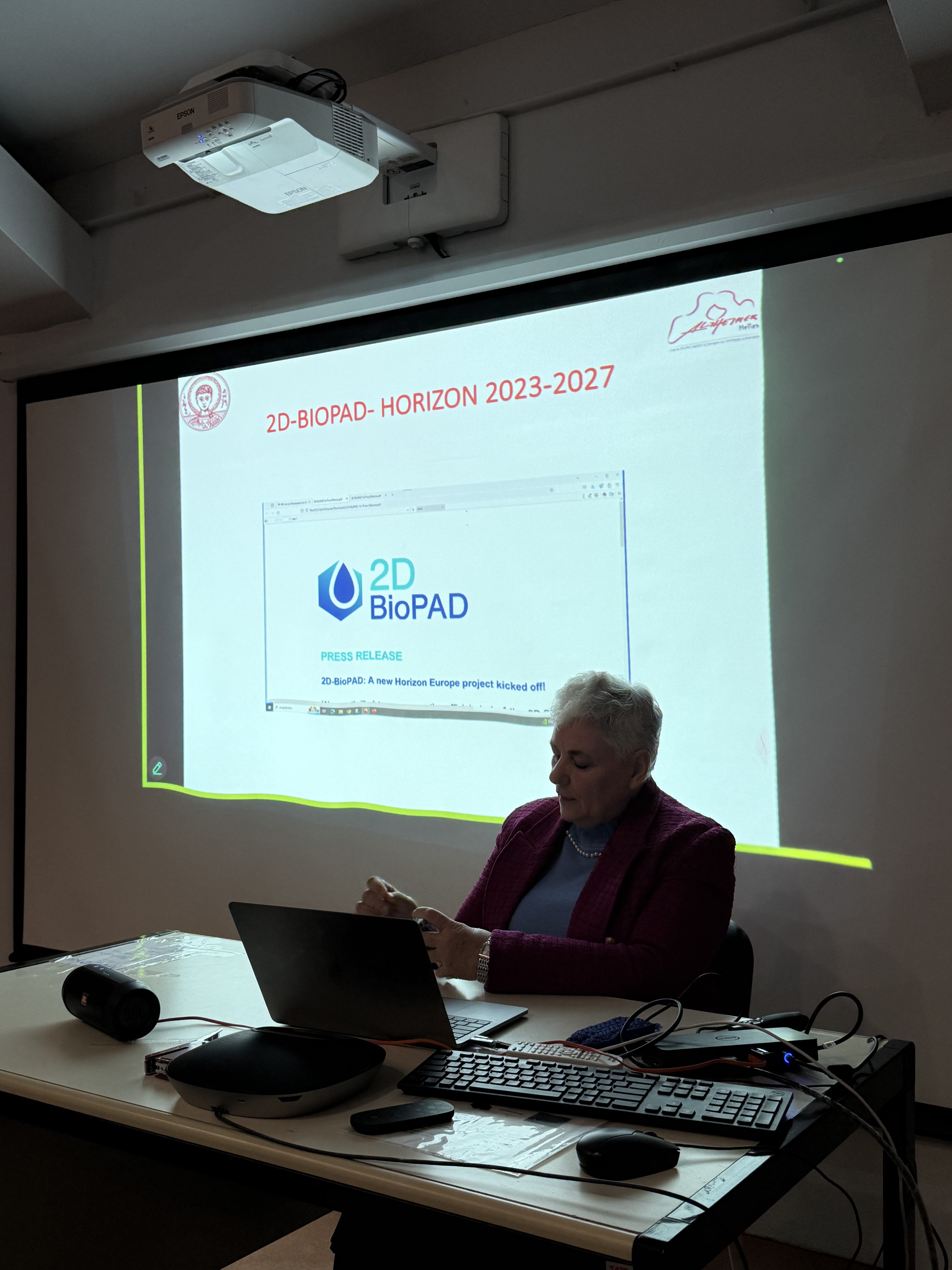 Thumbnail image of the post: Lecture in the Master’s Program “Neurosciences and Neurodegenerative Diseases”.